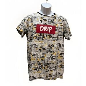 Triumph Over Tragedy Shirt Large DRIP Graffiti T-Shirt